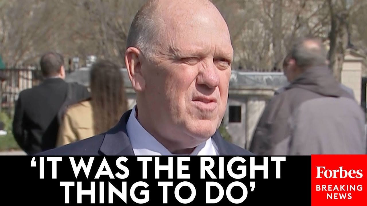 Tom Homan Defends Deporting Alleged Venezuelan Gang Members Under Alien Enemies Act