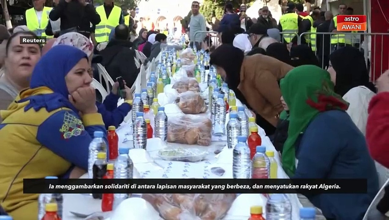 Bandar Algiers anjur iftar mega untuk masyarakat