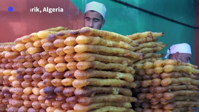 Sweet delights adorn tables across the Maghreb region during Ramadan