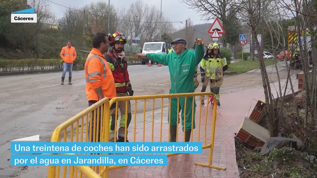 Ríos desbordados, carreteras cortadas y coches arrastrados: los efectos del temporal de lluvia