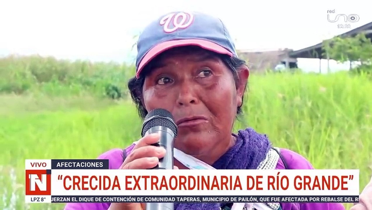 Queremos ayuda Crecida extraordinaria del Río grande