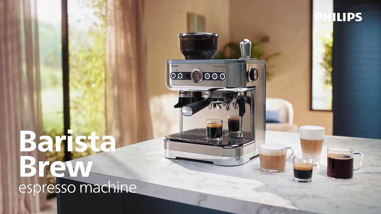 PHILIPS Barista Brew Semi Automatic Espresso Machine
