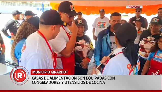 Aragua | Casas de alimentación reciben insumos e implementos de cocina en el mcpio. Girardot