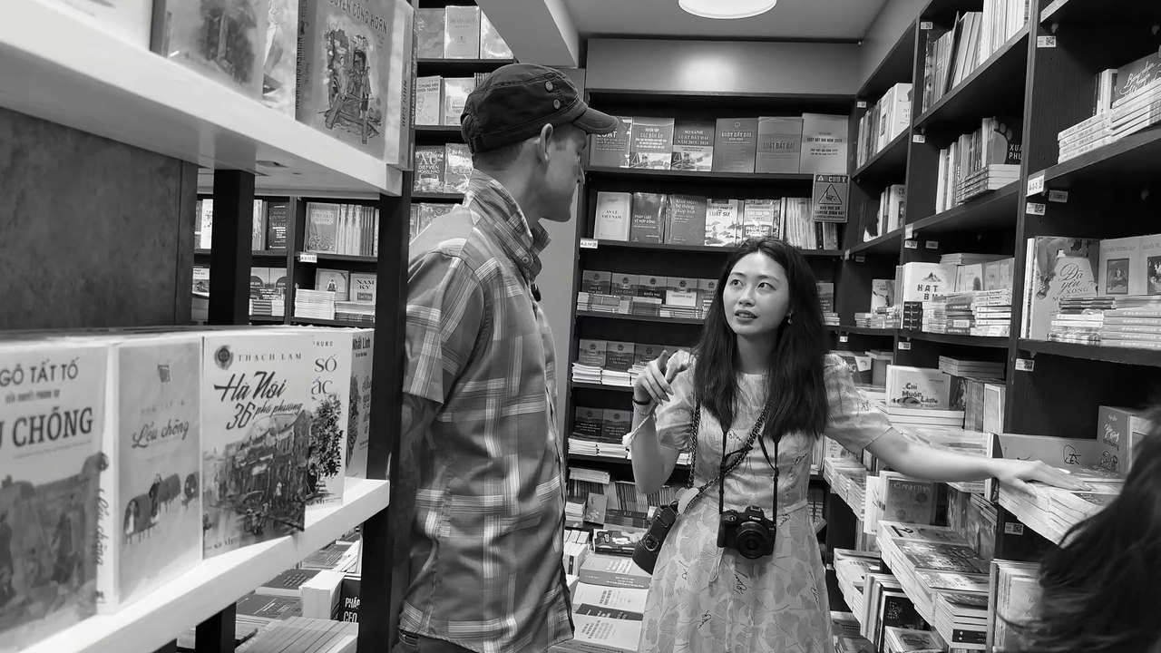 Famous James Flynn in Bookstore