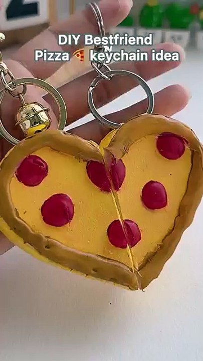 DIY Best friend Keychain Idea #shorts #art #diy #muktaartandcraft #youtubeshorts