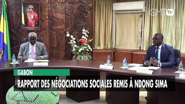 [#Reportage] Gabon : le rapport des négociations sociales avec les régies financières remis à Ndong Sima