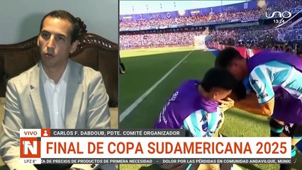 Requisito carta de garantías Final Copa Sudamericana