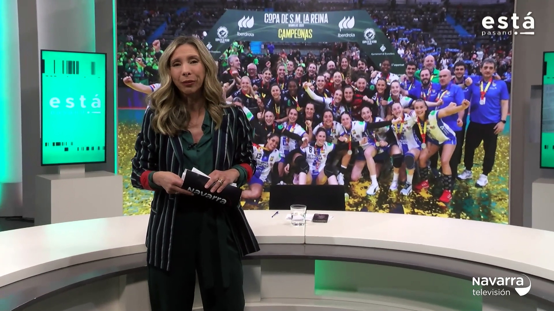 Está Pasando 17/3/2025 75 años del barrio de la Txantrea, recepción al equipo de balonmano Replasa Beti Onak, el colegio de Jesuitinas celebra San Patricio
