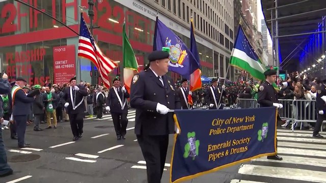 'Most beautiful show I've ever seen' - NYC's 2025 St. Patrick's Day Parade