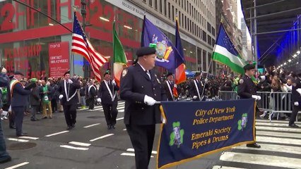 'Most beautiful show I've ever seen' - NYC's 2025 St. Patrick's Day Parade