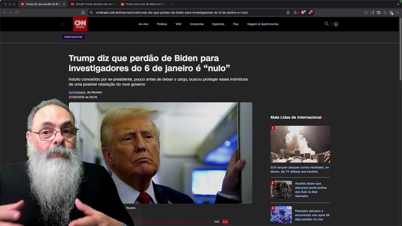 TRUMP REVOGA PERDÕES de BIDEN alegando que ASSINATURA foi feita por AUTOPEN: JUSTIÇA ou PERSEGUIÇÃO?