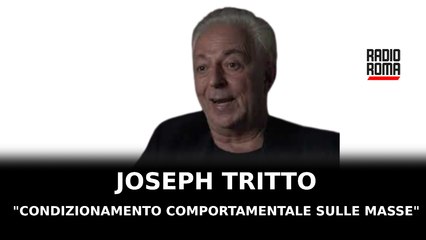 “Next”, Joseph Tritto: “Pandemia? C'è stato condizionamento comportamentale sulle masse"