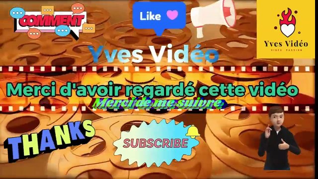 Yves vidéo Un grand MERCI à tous et à toutes de me suivre