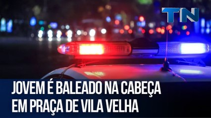 Jovem é baleado na cabeça em praça de Vila Velha
