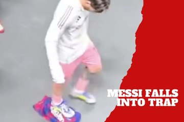 Disrespect or accident? Messi step on a Barca jersey after a crazy Inter Miami fan throw it away