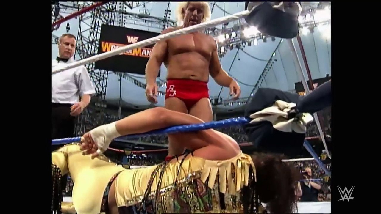FULL MATCH- Ric Flair vs. Randy Savage – WWE Title Match- WrestleMania VIII