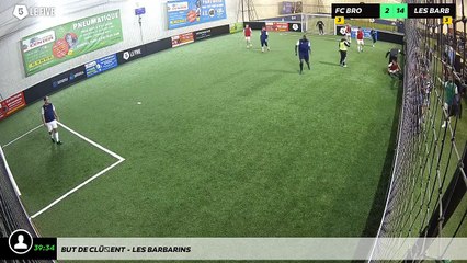 But de Clément - Les Barbarins