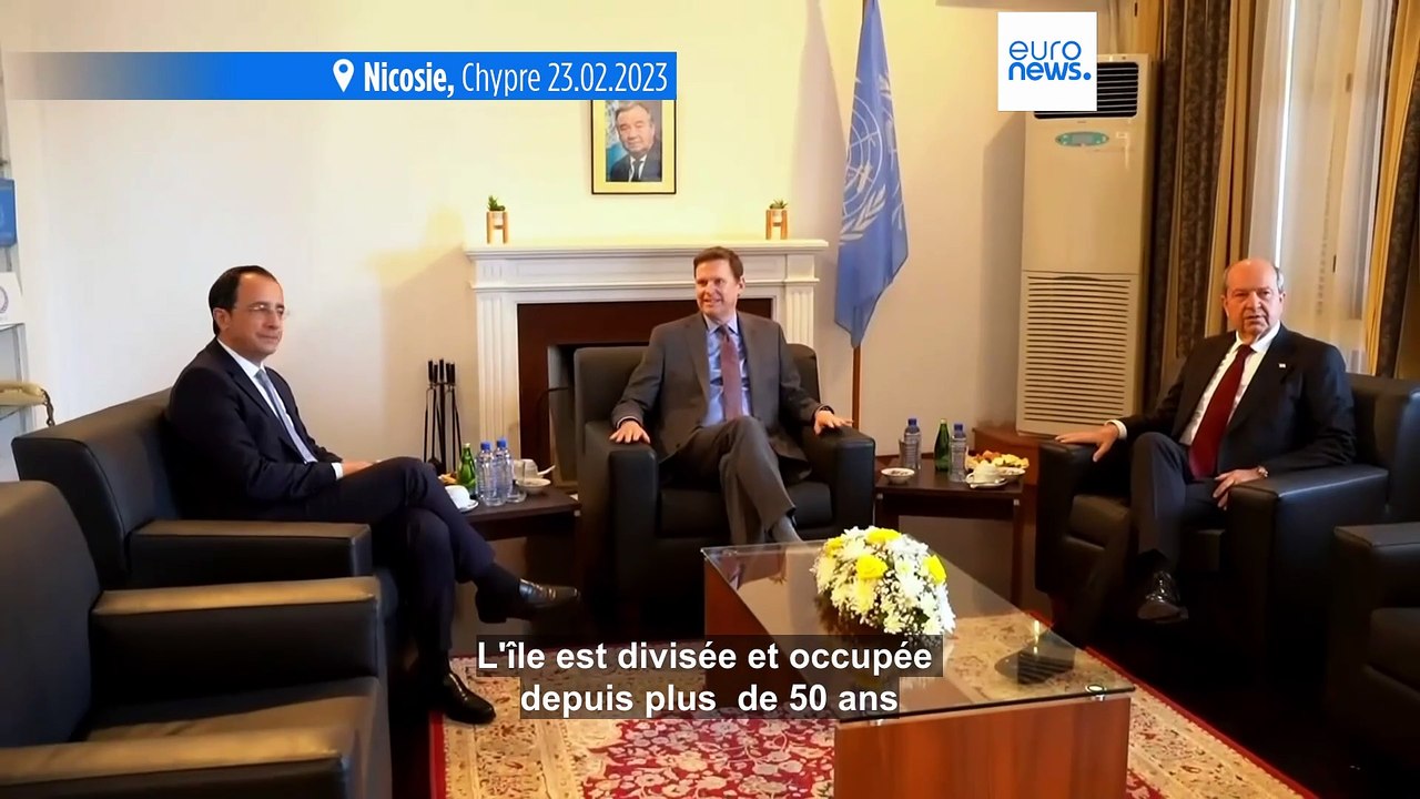 Les diplomates chypriotes turcs et grecs se rencontrent pour des pourparlers de paix