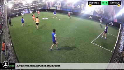 But contre son camp de US STADE PIERRE