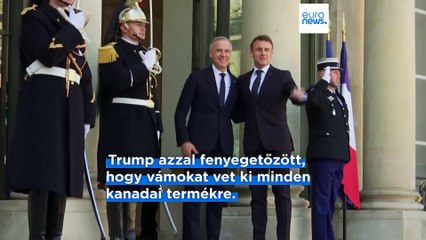 Párizsba vezetett az új kanadai kormányfő első külföldi útja