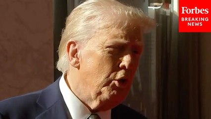 Trump Directly Questioned By Reporter About His Own Past Use Of Autopen