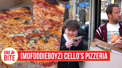 Barstool Pizza Review - Cello's Pizzeria (New York, NY) with MDFoodieBoyz