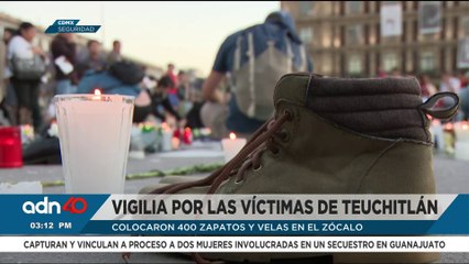 Así se vivió la vigilia en el zócalo de la CDMX y el clamor de justicia por las víctimas de Jalisco
