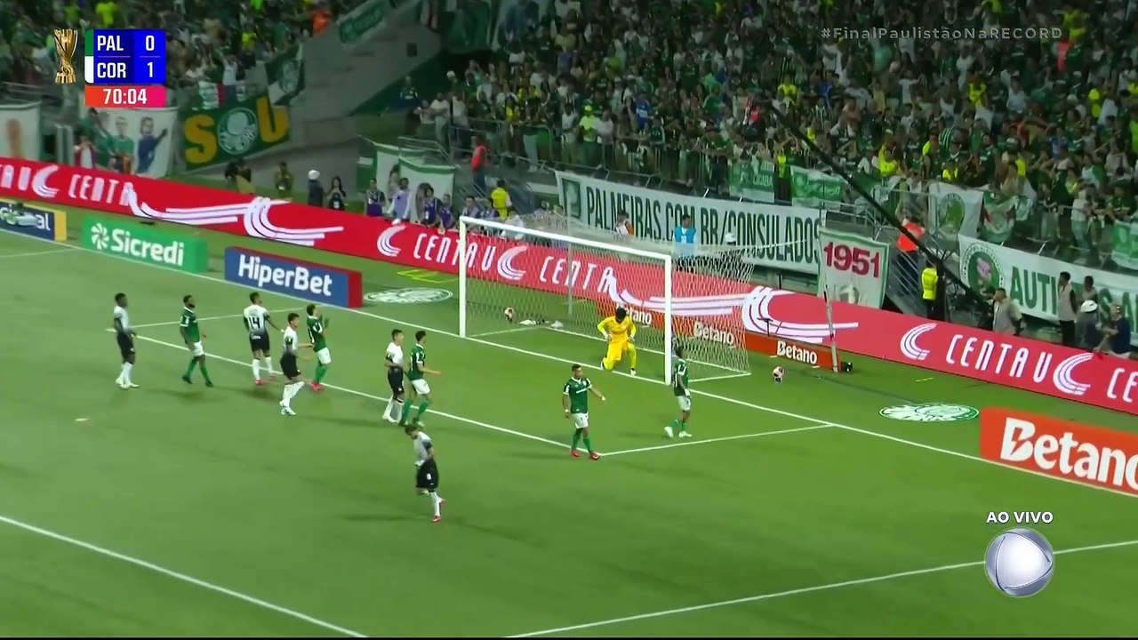 Palmeiras x Corinthians (Campeonato Paulista 2025 Final Jogo 1) 2° tempo