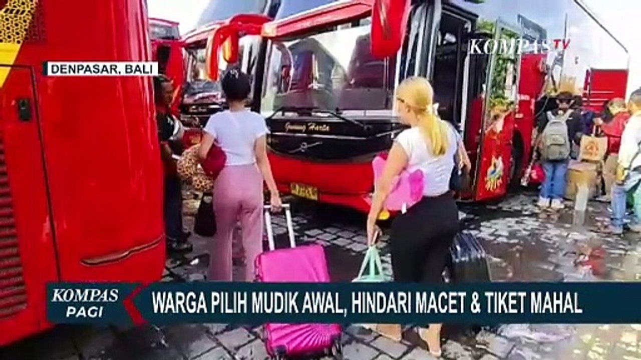 Perantau di Bali Pilih Mudik Awal, Hindari Macet dan Tiket Mahal