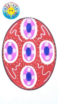 Dibuja un bonito HUEVO de PACUA!! Draw a nice EASTER EGG !!!