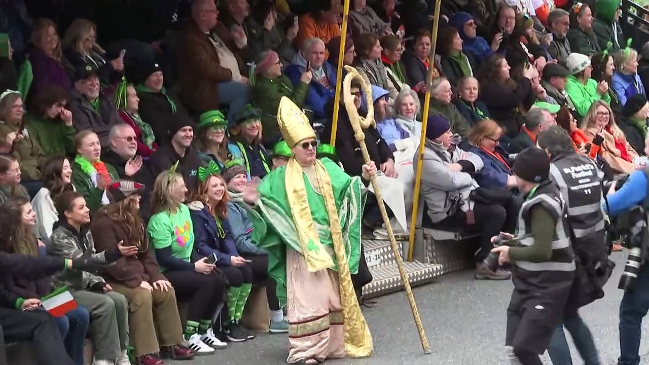 Dublin se pinta de verde para celebrar o ‘St. Patrick's Day’