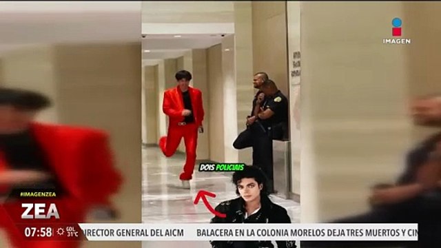 Influencer sorprende bailando como Michael Jackson