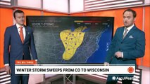 Severe storms and snow to sweep through the Midwest just before spring arrives