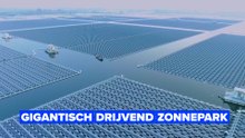 Een van 's werelds grootste drijvende zonneparken