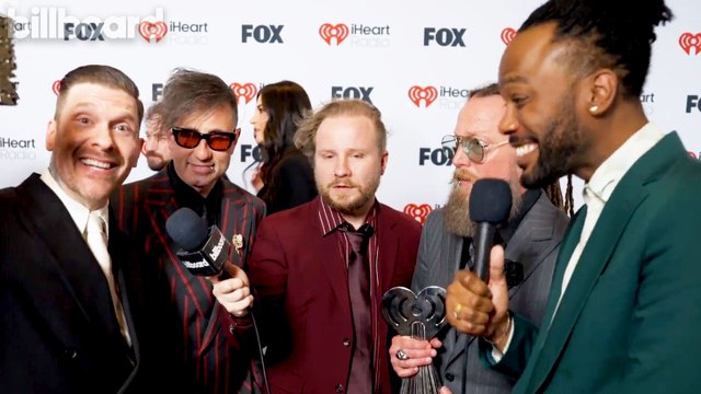 Shinedown Talks Dance, Kid, Dance On Billboard Rock Charts | iHeartRadio Music Awards 2025