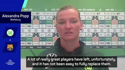 Popp confident in Wolfsburg's quality ahead of Barca clash
