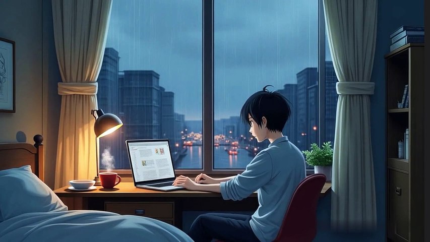Chill Beats for Creative Minds 🌸 Relax and Work with Ease 🎧