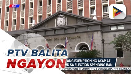 Comelec, inaprubahan ang exemption ng AKAP at ilang programa ng DSWD sa election spending ban