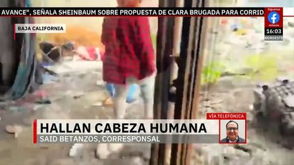Localizan cráneo humano en plena vía pública de Tijuana, Baja California