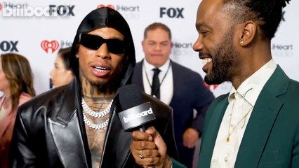 NLE Choppa On Working With Kerry Washington On 'Black Heat' Film, New Song & More | iHeartRadio Music Awards 2025