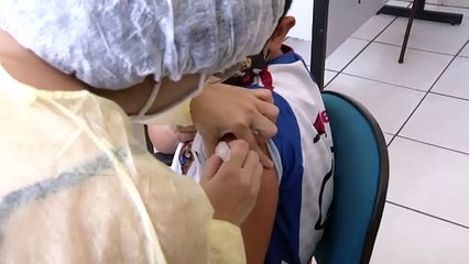 b'Dia "D" da Campanha Nacional de vacinao contra a Paralisia Infantil '