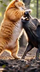 Cat😺 and Pig🐖 Story... By AI CATS STORY.