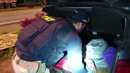 b'Polcia Rodoviria Federal apreende drogas em Ipixuna'
