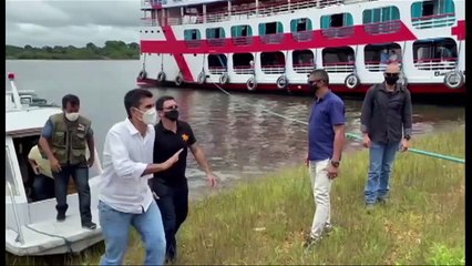 b'Governador vai ao interior do estado para reforar medidas de combate ao Coronavrus'