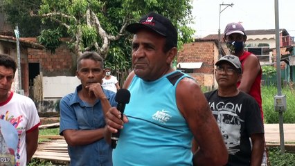 b'Comunidade abandonada no bairro da Cabanagem'