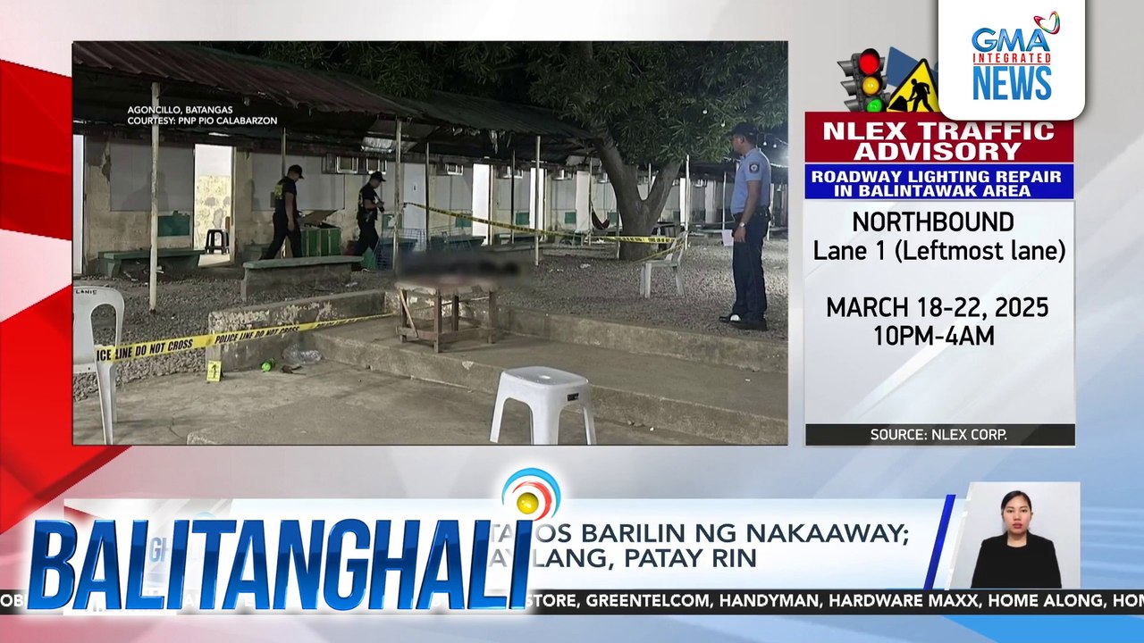 Lalaki, patay matapos barilin ng nakaaway; 1 pang nadamay lang, patay rin | Balitanghali