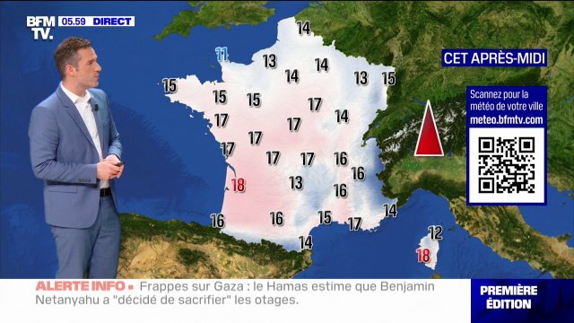 Des nuages sur les Pyrénées, de légères pluies dans le Var mais du soleil sur le reste du territoire, avec des températures comprises entre 11°C et 18°C... La météo de ce mardi 18 mars