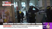 Évacuation de la Gaîté Lyrique: les forces de l'ordre sont entrées dans la salle de spectacle, occupée depuis trois mois