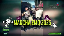 Así se vivió la marcha emo en CDMX: