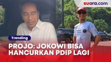 Minta Stop Serang Jokowi, Projo: Bukan Tak Mungkin Jokowi Akan Hancurkan PDIP Seperti di Pilpres